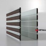 Планкен для забора Printec под дерево 120 mm RAL 7035 – покрытие полиэстер, толщина 0,45 мм в Барнауле  | фото 4