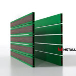 Планкен для забора Printec под дерево 120 mm RAL 6010 – покрытие матовое, толщина 0,45 мм в Барнауле  | фото 4