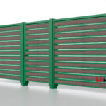 Планкен для забора Printec под дерево 120 mm RAL 6002 – покрытие порошковое, толщина 0,45 мм в Барнауле  | фото 5