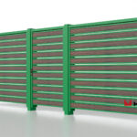 Планкен для забора Printec под дерево 120 mm RAL 6010 – покрытие матовое, толщина 0,45 мм в Барнауле  | фото 5