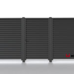 Ламели для забора жалюзи Premium U RAL 7024 – покрытие матовое, толщина 0,45 мм в Барнауле  | фото 6
